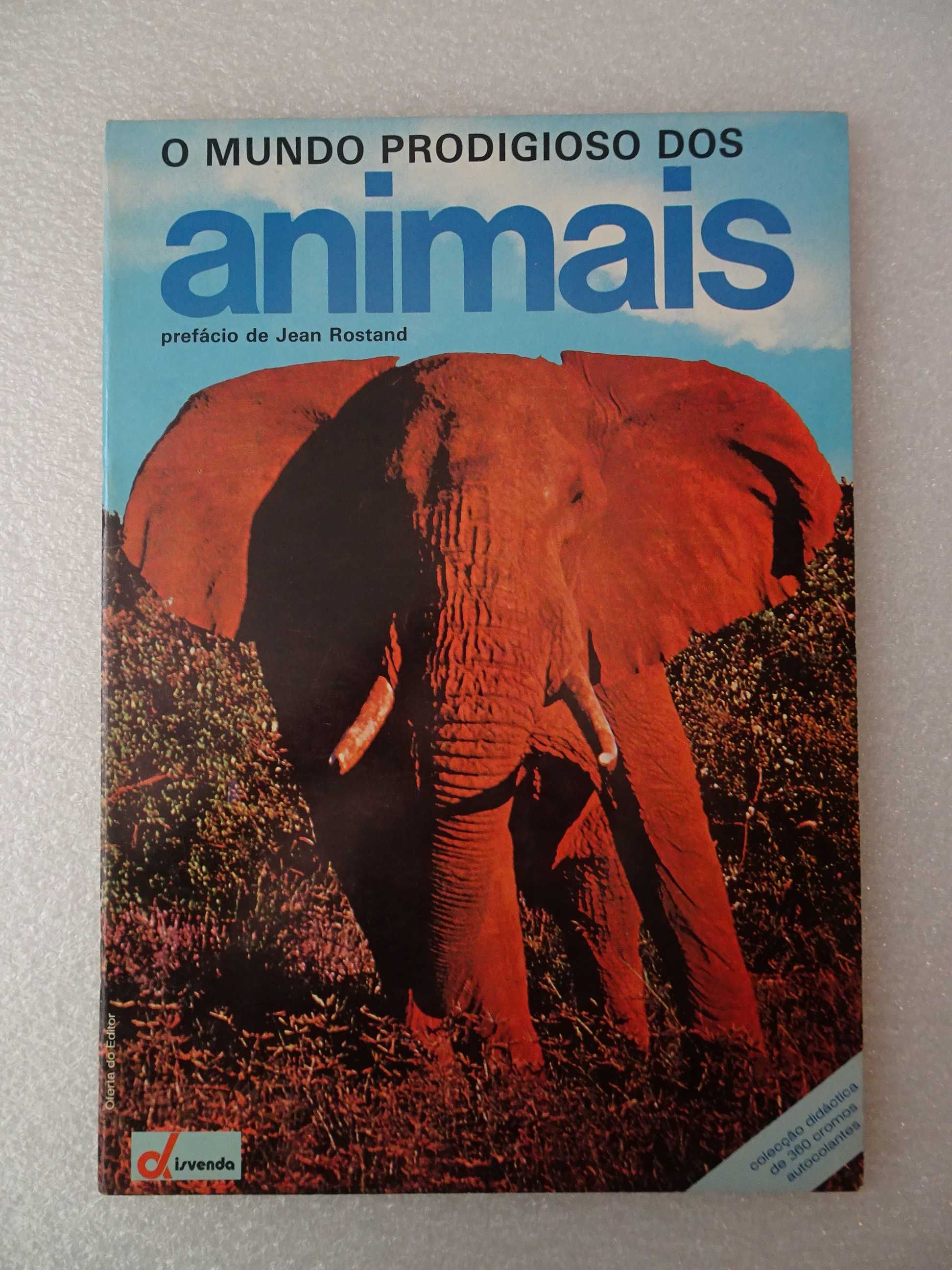 Caderneta de cromos vazia O Mundo Prodigioso dos Animais