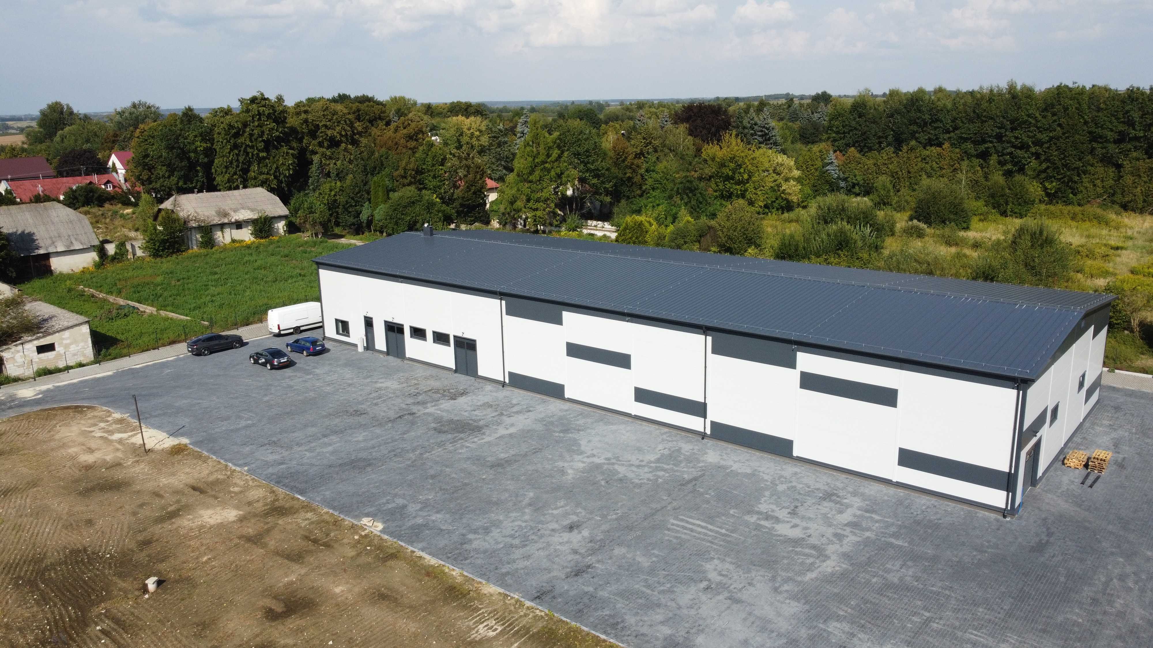 Hala magazynowa ocieplana 1331 m2 22x60,5x7,4