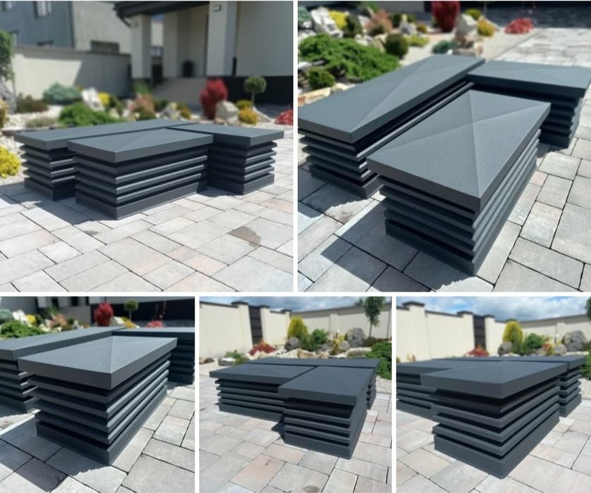 Шапки та накривки для забора