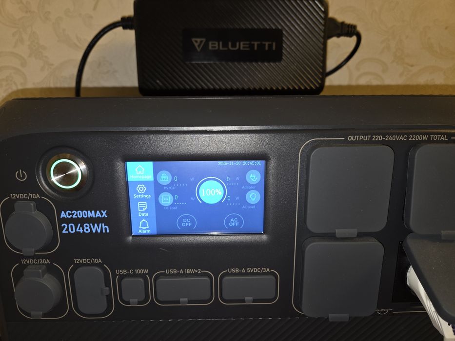 Зарядна станція Bluetti AC200MAX, блюєтті. Екофлоу. ecoflow