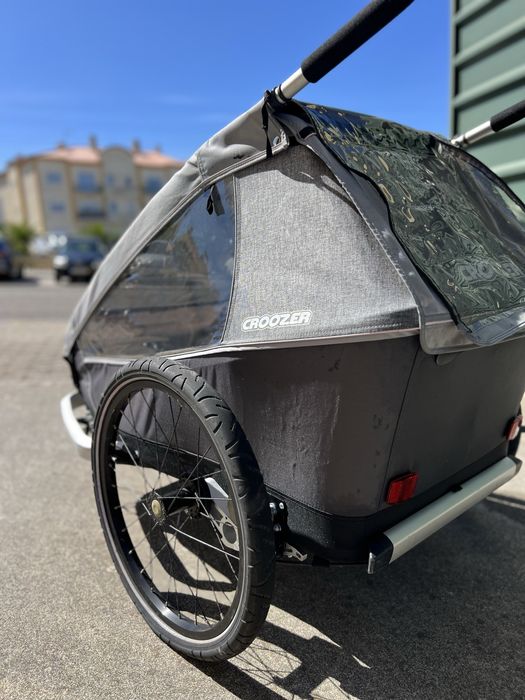 Croozer Kid Keeke 2 (2020) Reboque Bicicleta/Carrinho Criança c NOVO