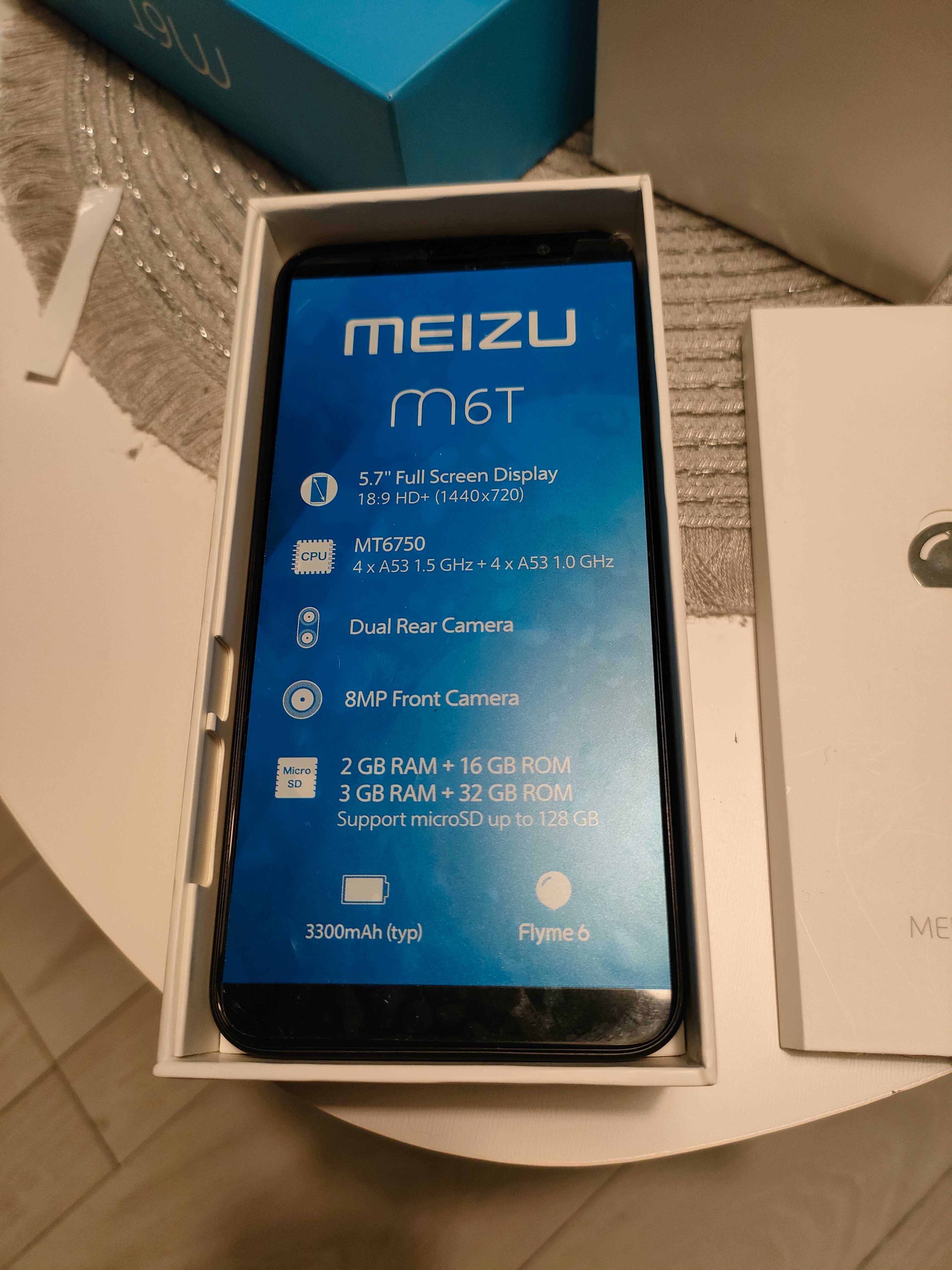 Telefon Meizu M6T Nowy