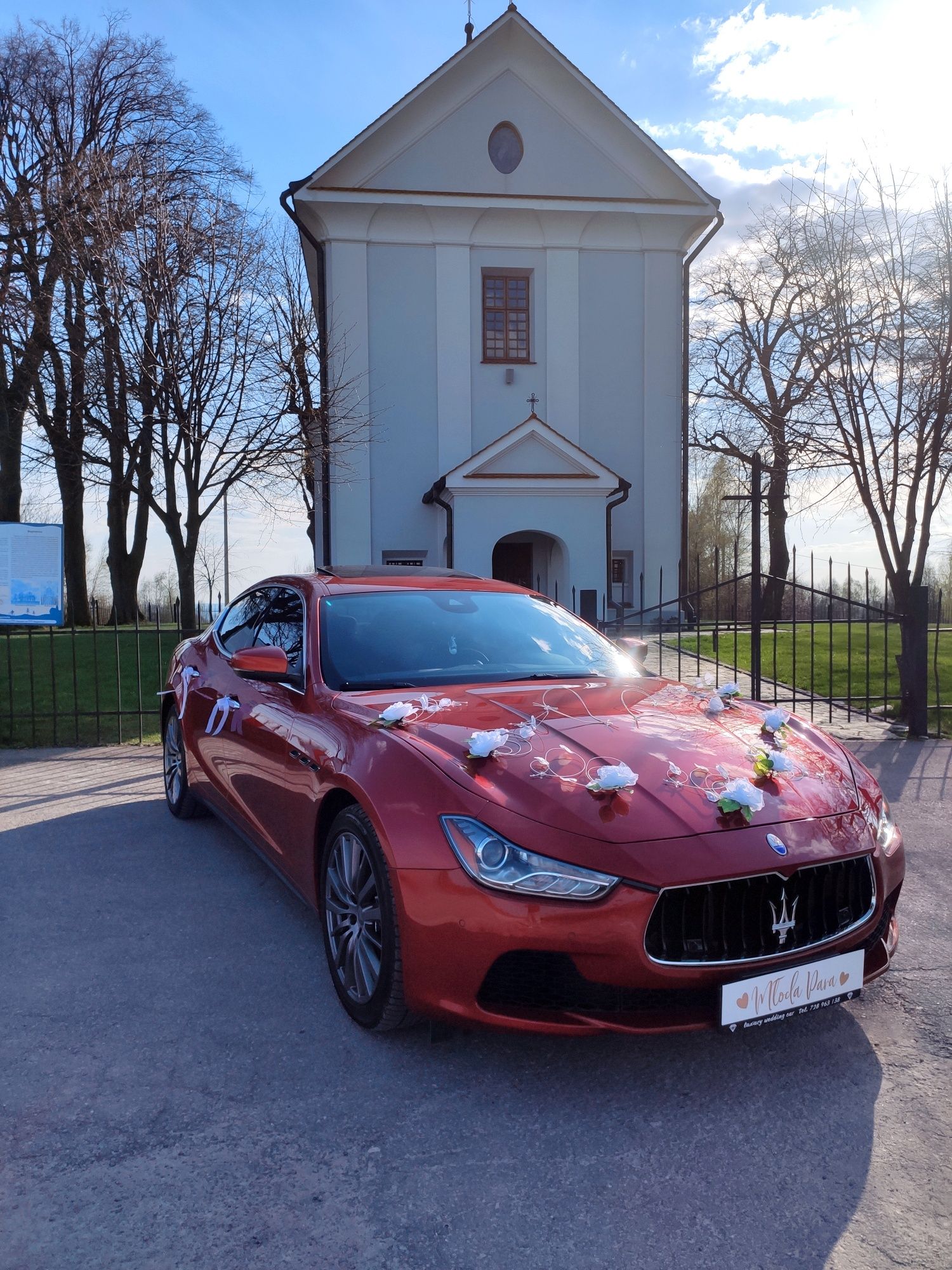 Samochód do Ślubu / Auto na Wesele - Maserati Ghibli