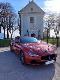Samochód do Ślubu / Auto na Wesele - Maserati Ghibli