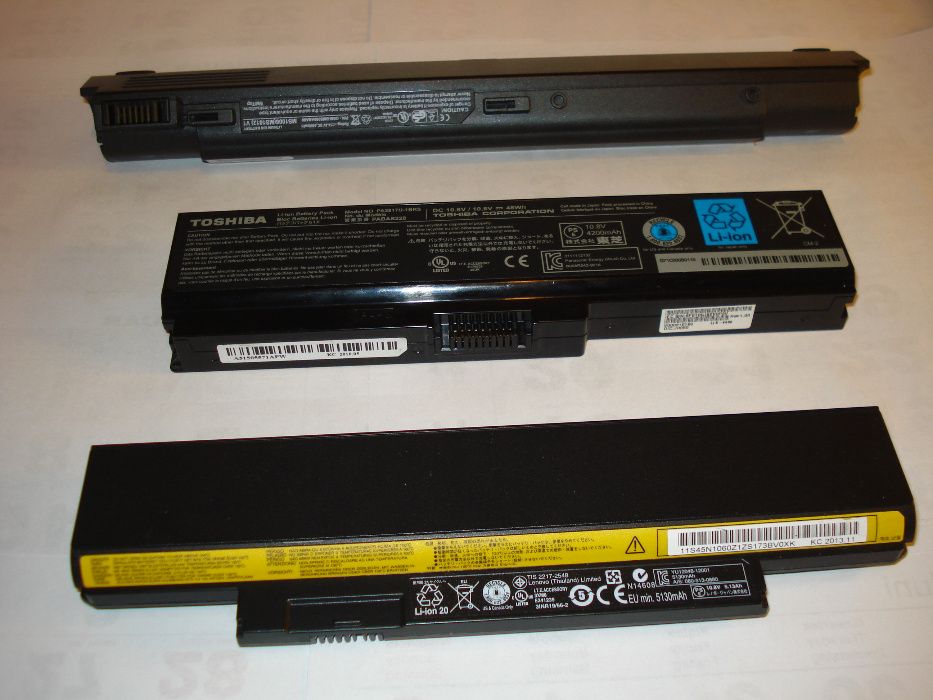 Lenovo Edge ,Fujitsu Siemens, MSI, Toshiba Baterie