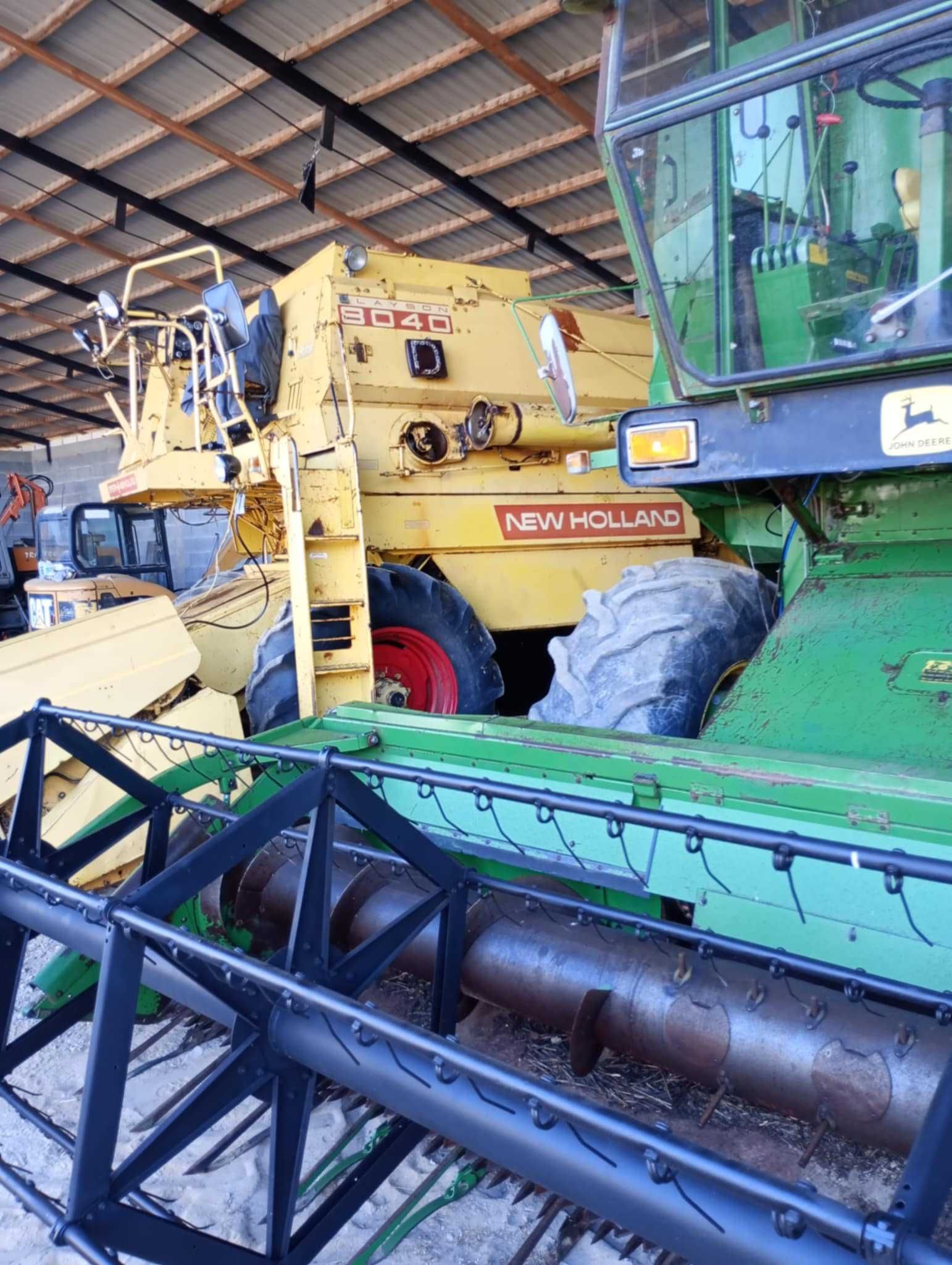 Kombajn  New Holland 8040  nie John Deere 795
