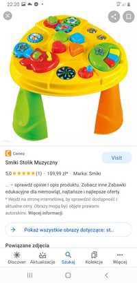 Stolik interaktywny smiki