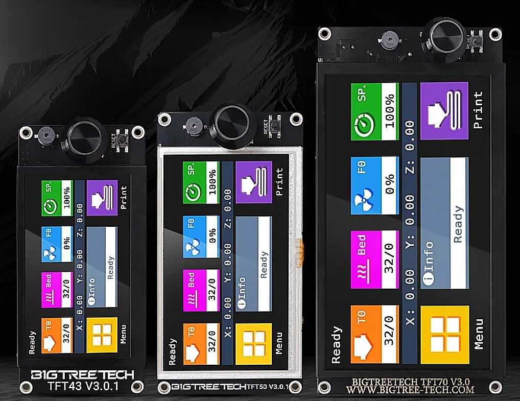 Btt BigTreeTech wyświetlacz dotykowy TFT70 v3.0.