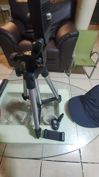 Штатив для телефону, камери, фотоапарату з Bluetooth чохол 102см 1/4"