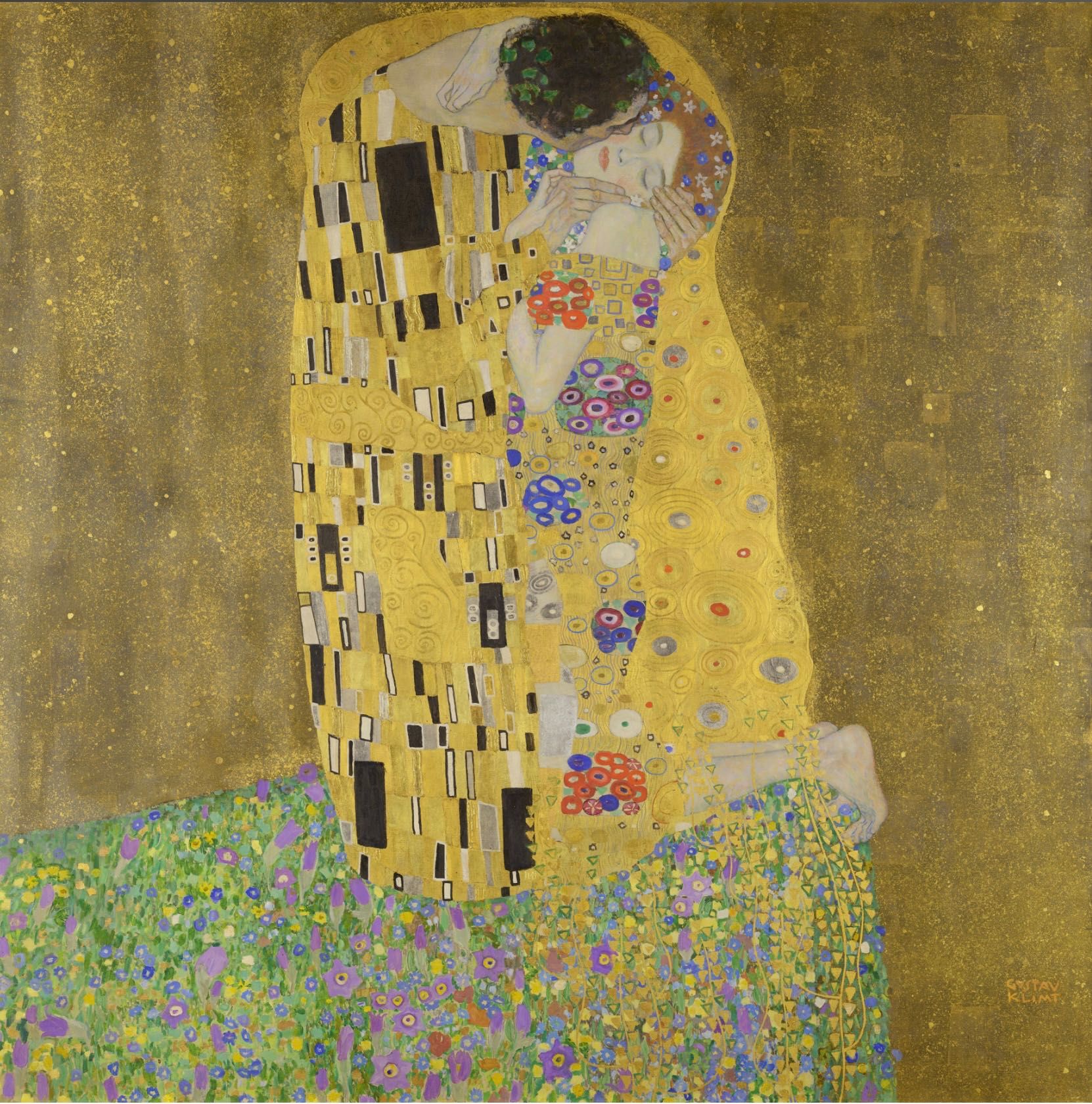 Fototapeta The Kiss Gustav Klimt 183cm/254cm