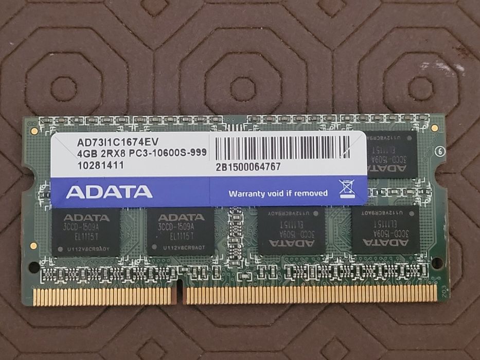 Memória 4GB RAM para portatil