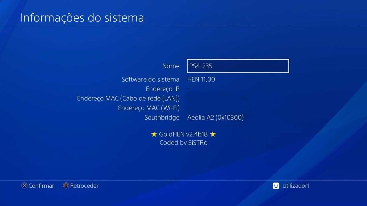 PS4 Desbloqueado GoldHEN Firmware 11.0 + Opcionais