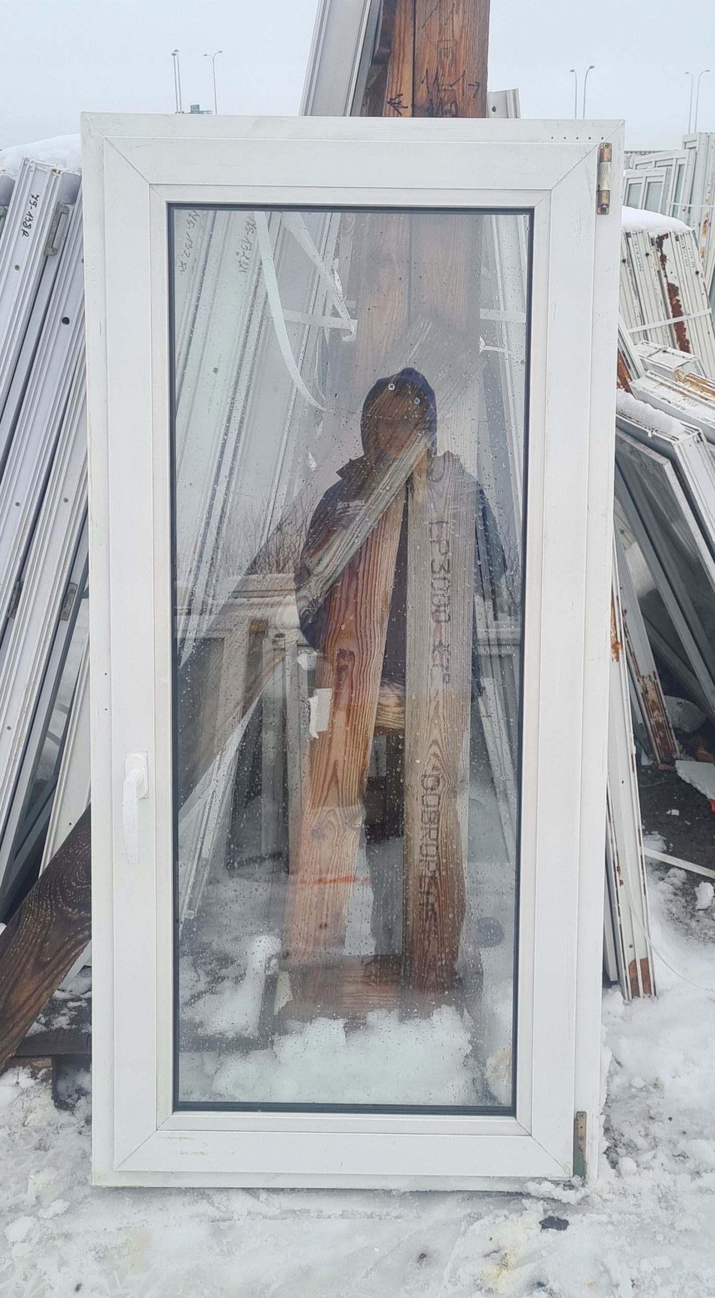 OKNA KacprzaK OKNO PCV 72x150 Używane Plastikowe Lider Okna OLX