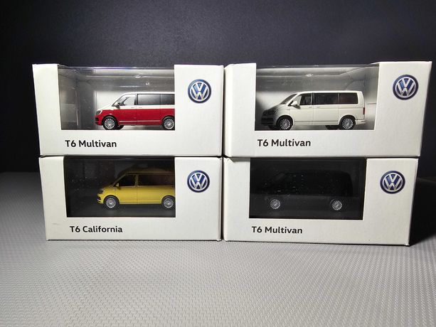 Herpa Volkswagen T6 Multivan zestaw Exclusive Series
