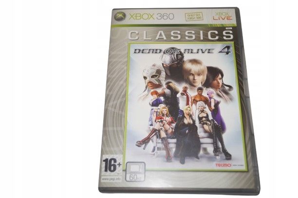 Dead Or Alive 4 Microsoft Xbox 360