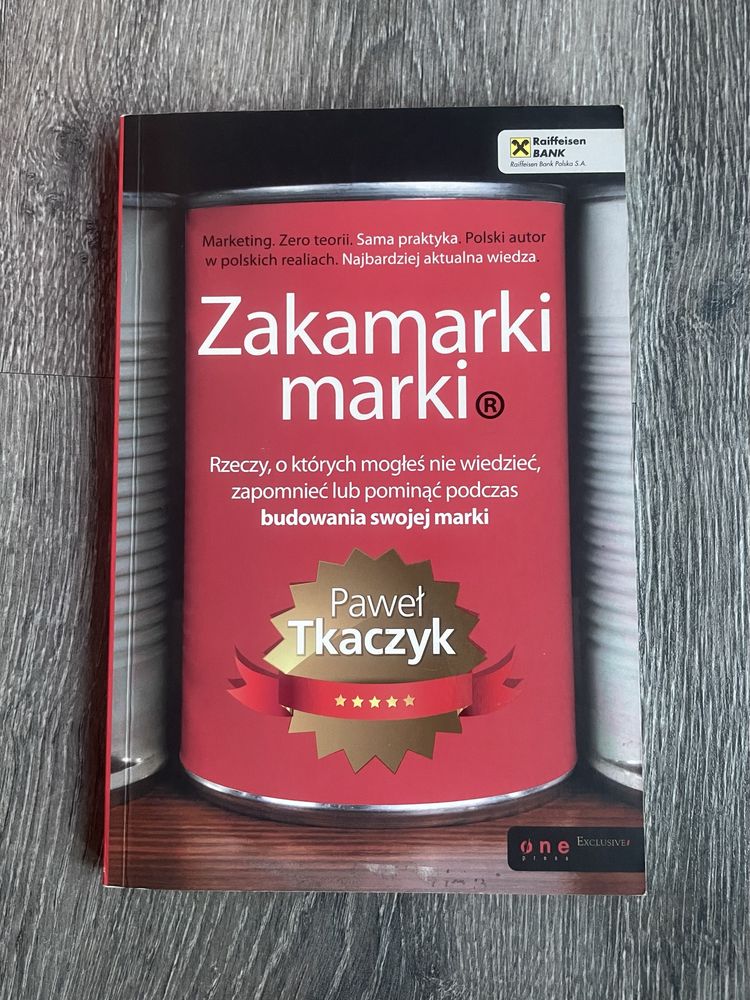 Książka „Zakamarki marki” Paweł Tkaczyk