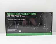 Profesjonalny mikrofon pojemnościowy USB 192kHz/24bit kardioidalny