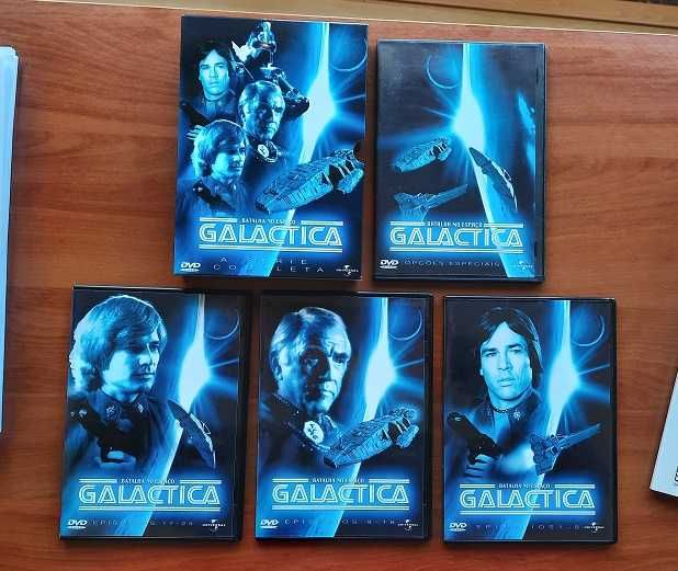 DVDs da série Galactica (série completa)