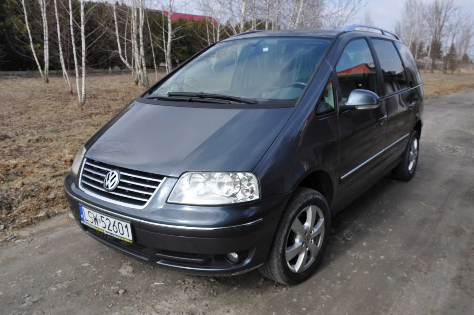 Vw Sharan FL LIFT 1.8 Turbo Benzyna 2007 rok 7 osobowy długie opłaty