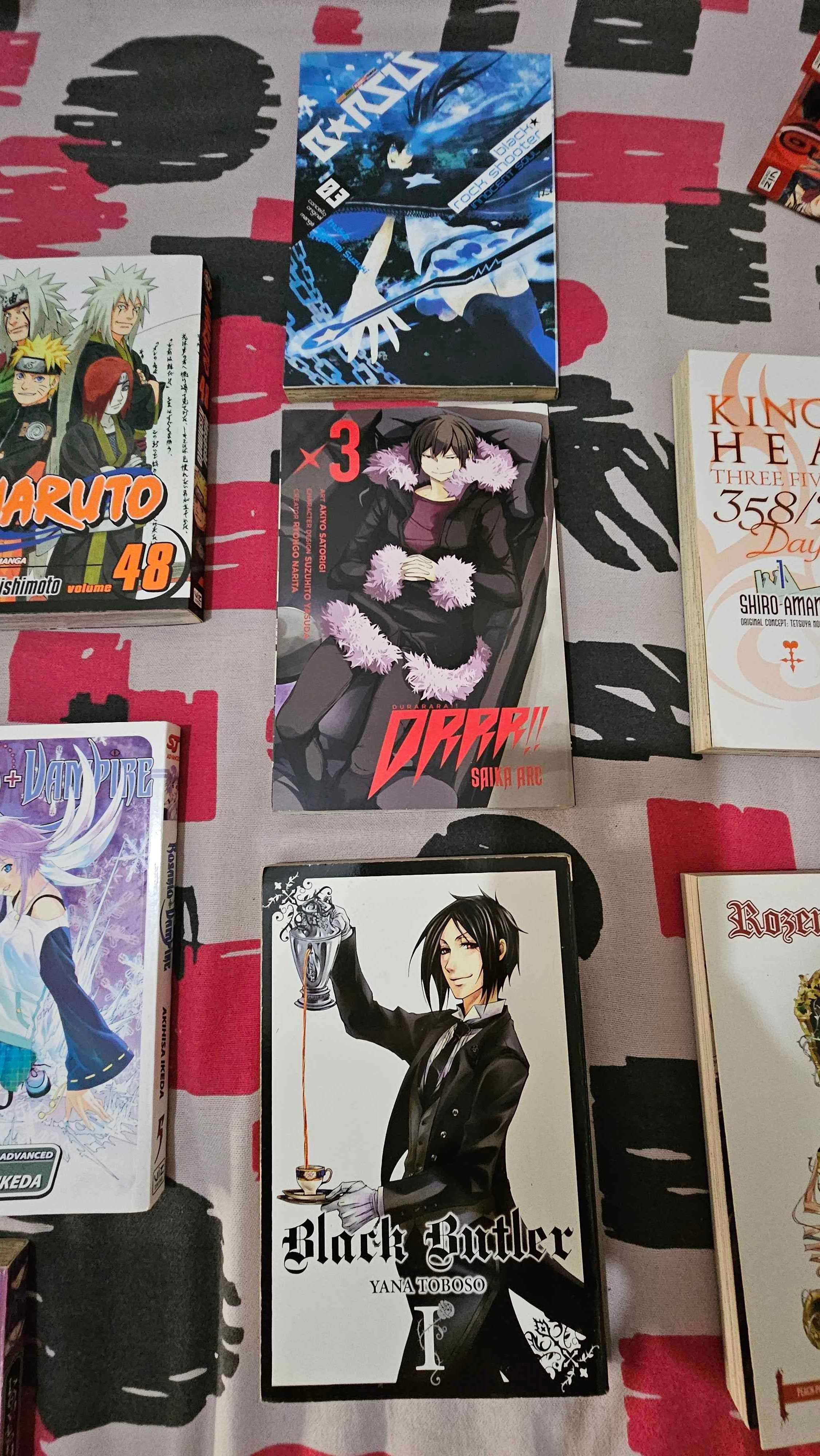 Varios Mangas (Naruto, Kingdom hearts, Black Butler, ETC)