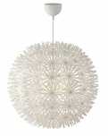 NOWA IKEA MASKROS Lampa Sufitowa Wisząca Żyrandol 55 CM UNIKAT