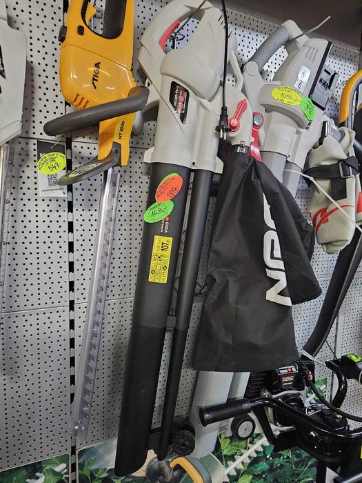 Odkurzacz elektryczny ogrodowy z funkcją dmuchawy NAC VBE320-FS-J NOWY