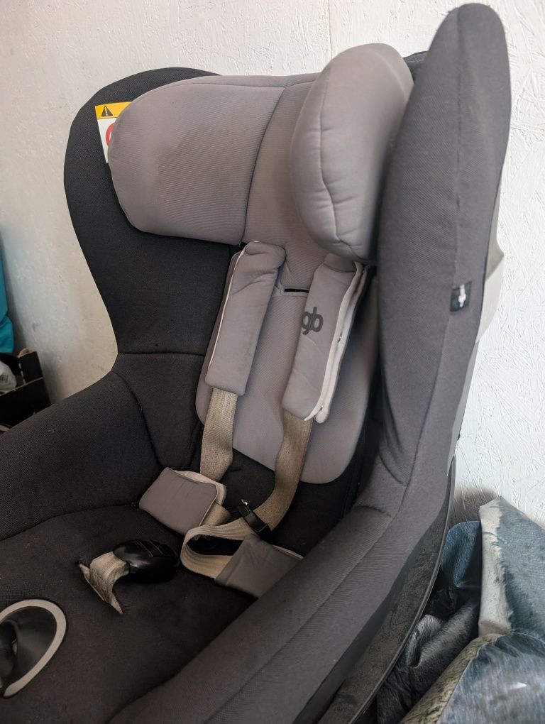 GB vaya fotelik 0-18 360 używany ISOFIX tyłem