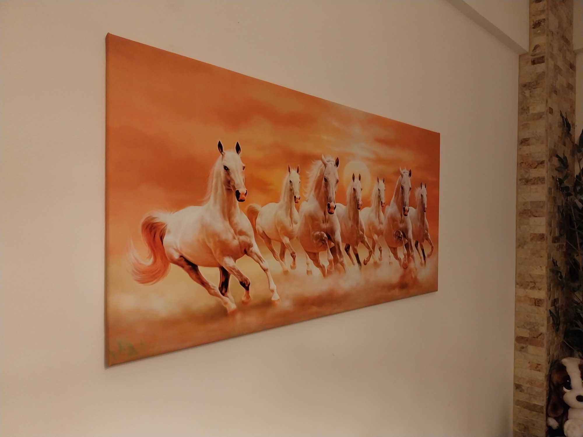 Quadro/tela com cavalos