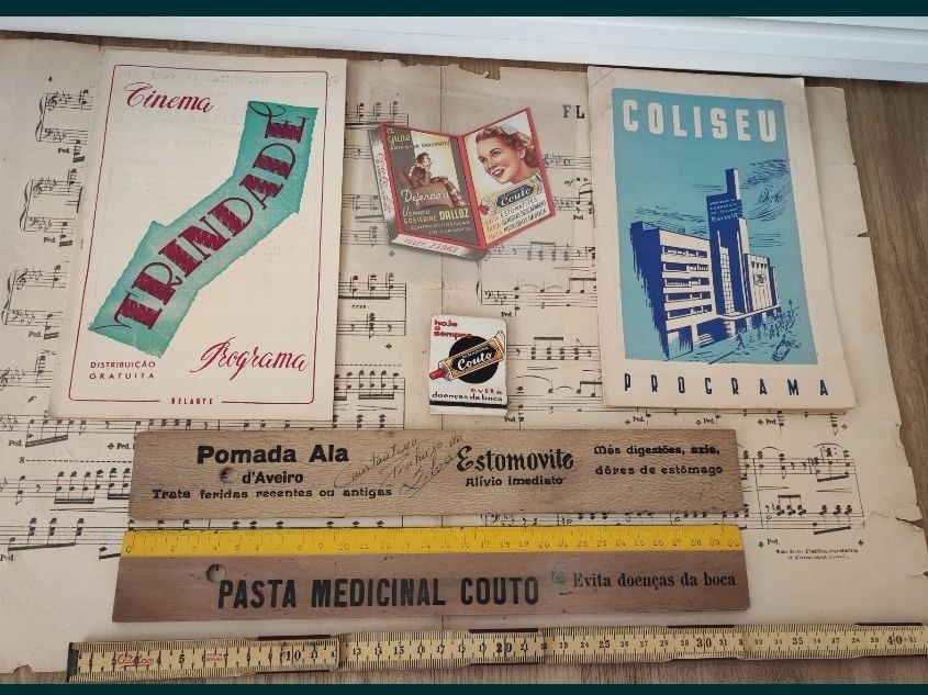 Pasta Medicinal Couto - Publicidade Antiga