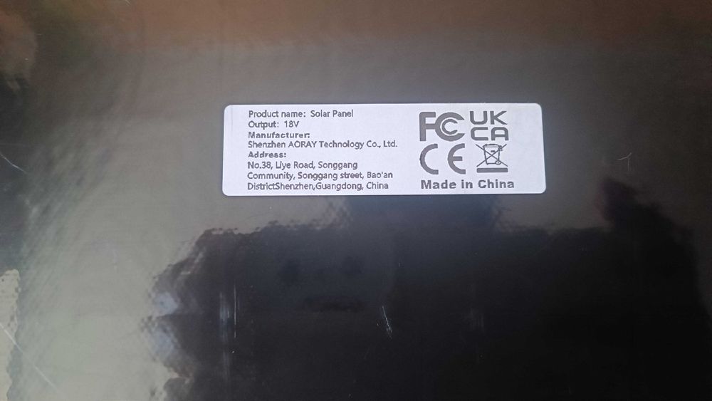 Сонячна панель портативна 30 w НОВА