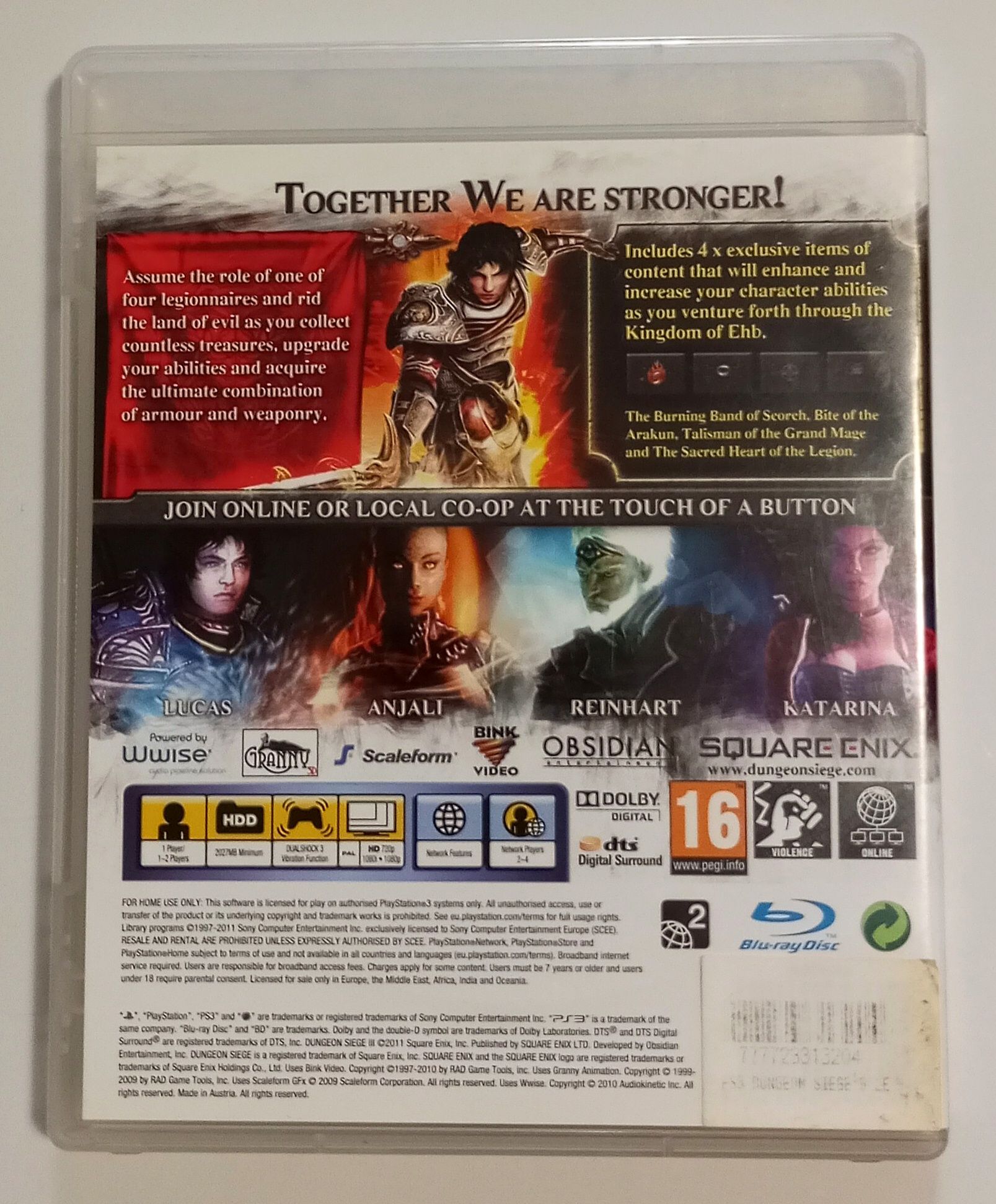 Dungeon Siege III Limited Edition PS3