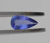 Naturalny Tanzanit 0.855 Ct idealny na pierścionek zaręczynowy