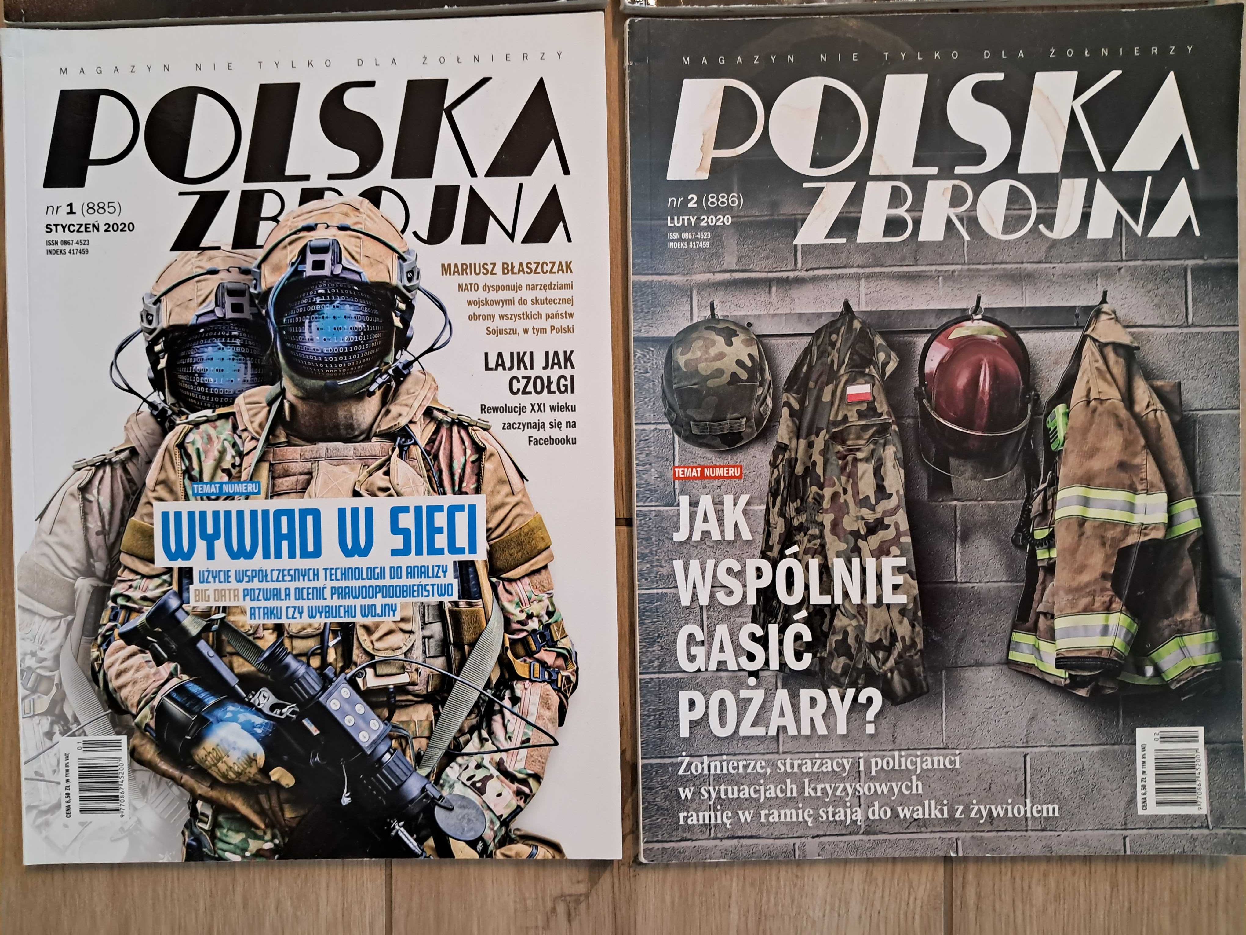 Polska Zbrojna - 4szt - 9/2018 ; 9/2019 ; 1/2020 ; 2/2020