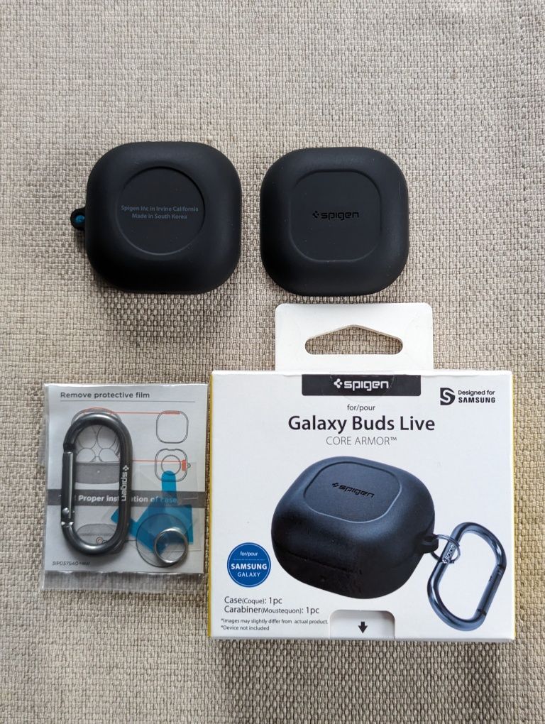 Захисний чохол Spigen для навушників Samsung Buds Live / Pro / Buds 2