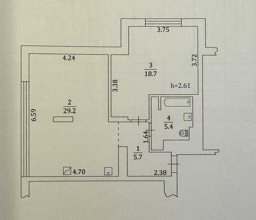 Видова, 2к, 60м, Варшавський Мікрорайон, Правди, Європейського союзу