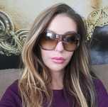 Oryginalne Brązowe Okulary YSL