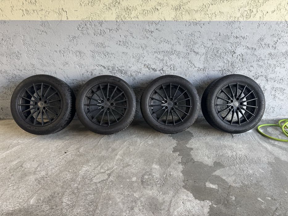 Jantes 17 5x112 com Pneus Continental