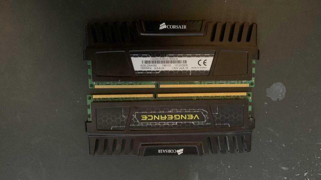 Pamięć Corsair Vengeance DDR3, 2 x 4 GB, 1600 MHz