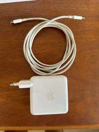 Carregador Apple MacBook USB-C 61W + cabo