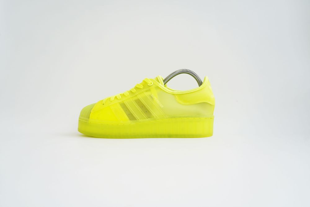 женские кроссовки Adidas Superstar Jelly Yellow форсы размер 38-39