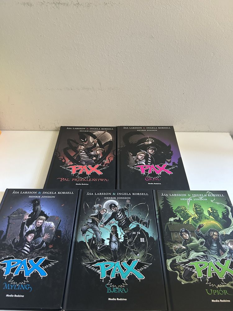 Seria książek Pax - 1-5