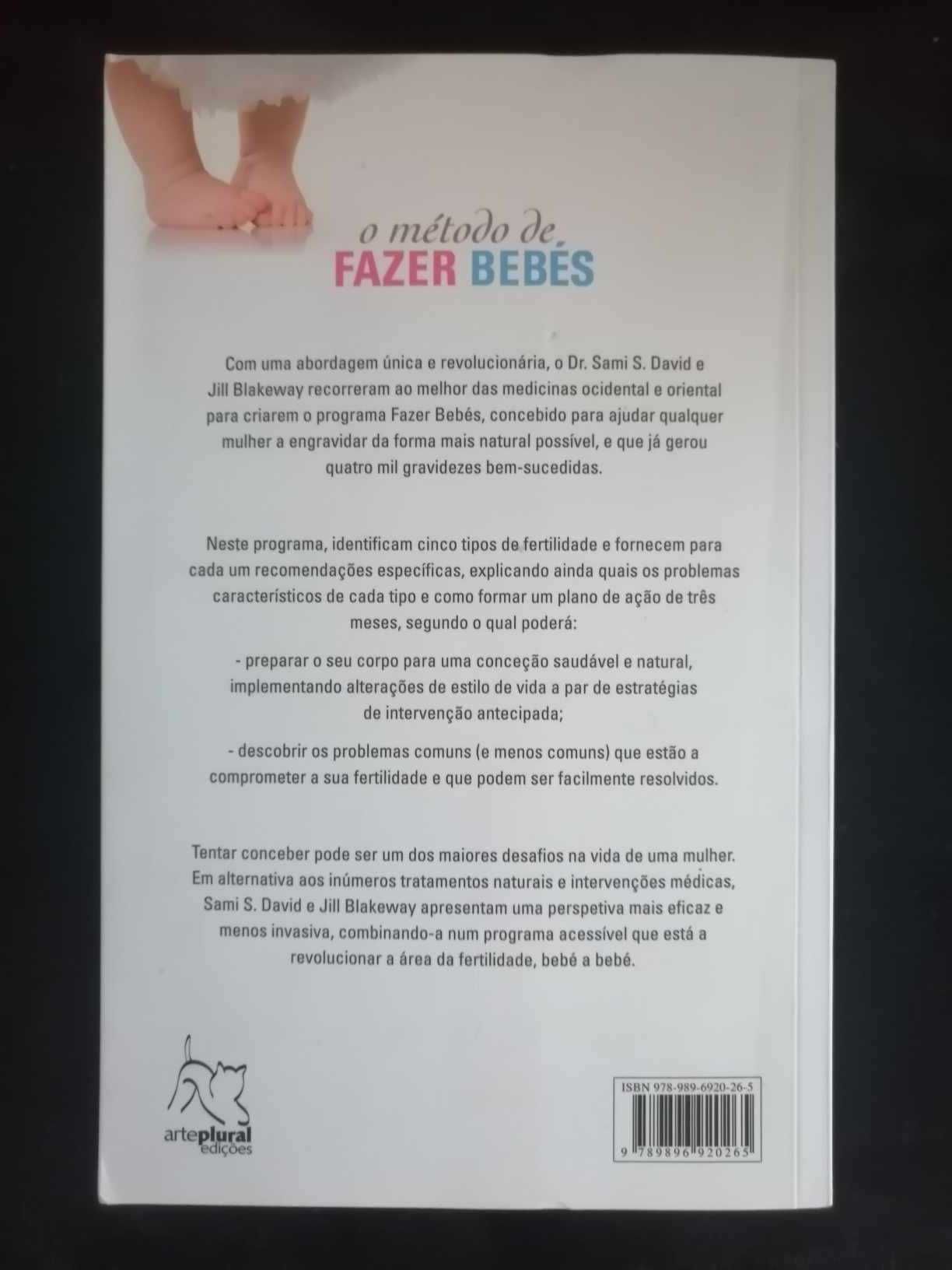 Livro "O Método de Fazer Bebés" de de Sami David e Jill Blakeway