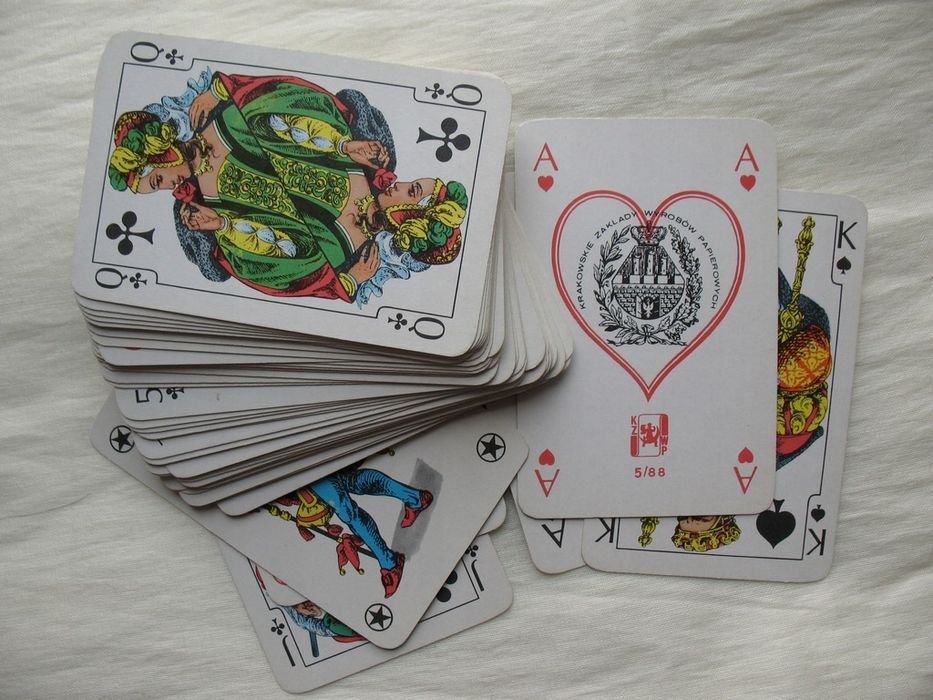 Karty Kasztelańskie 54 szt. PRL