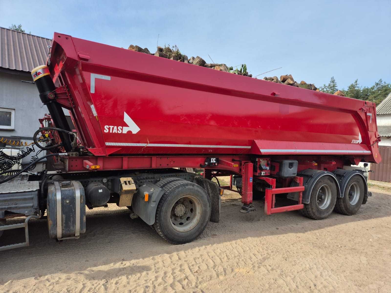 Naczepa aluminiowa Stas s 200 cx rok 2021 pojemność 19m3