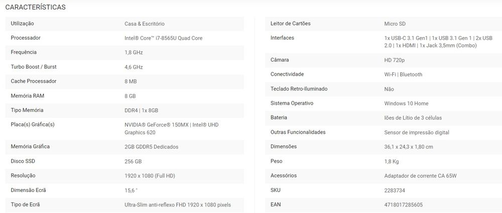 Portátil ASUS Vivobook