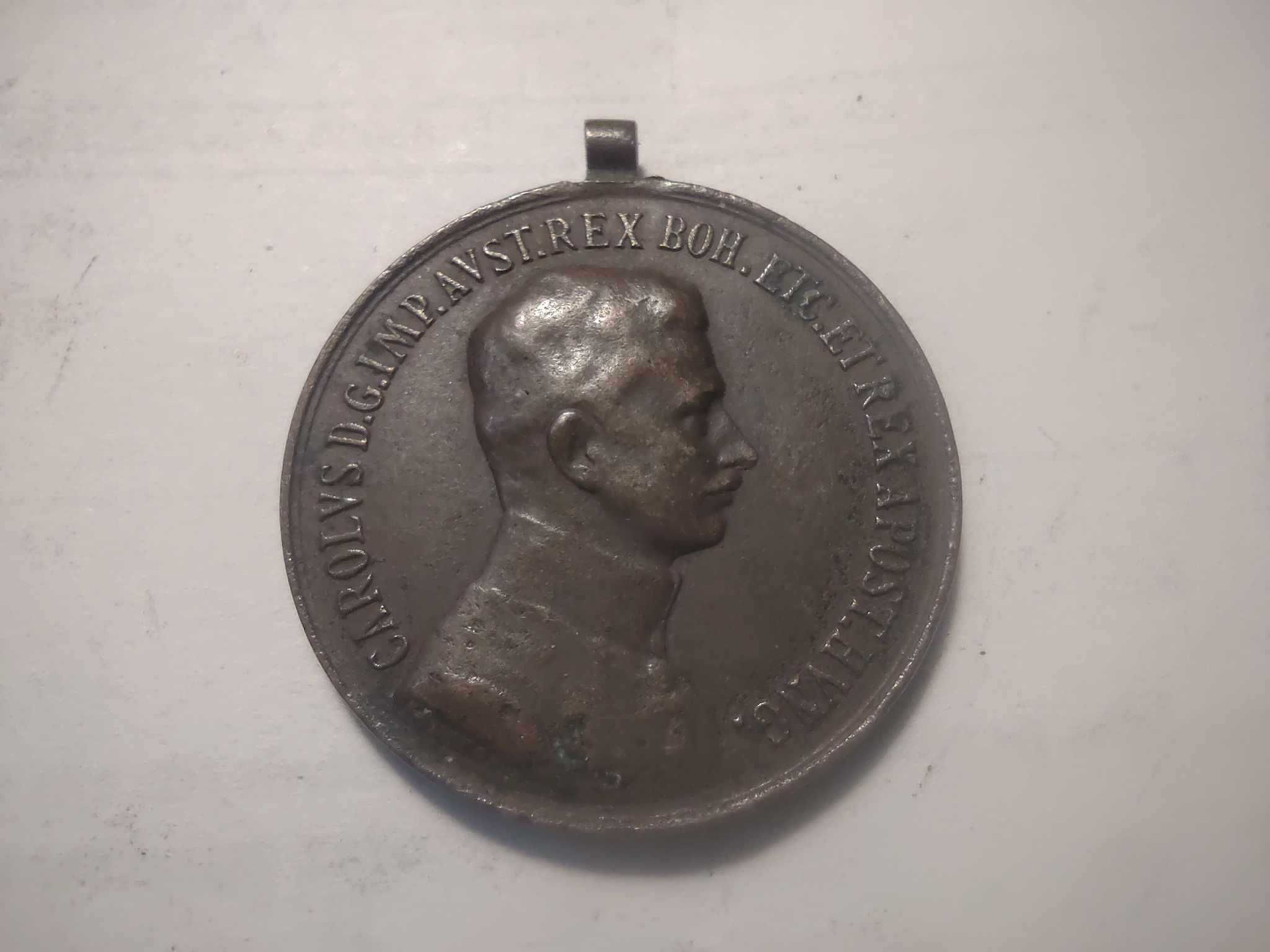 Medal za zasługi - Austro-Węgry - Fortitudini 1917 - Karol I