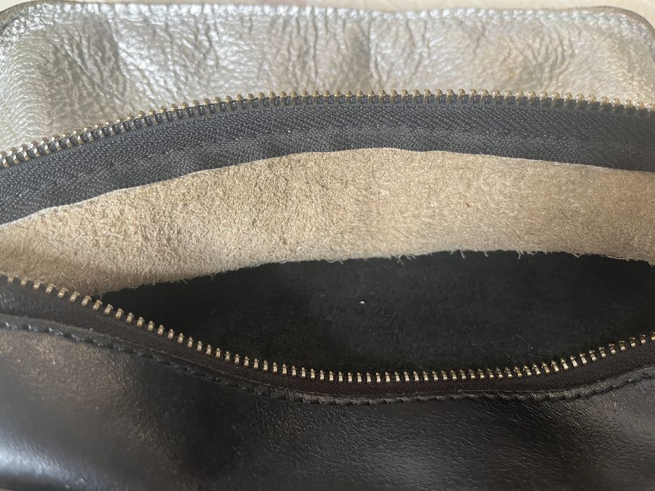 Шкіряна поясна сумочка, бананка з натуральної шкіри