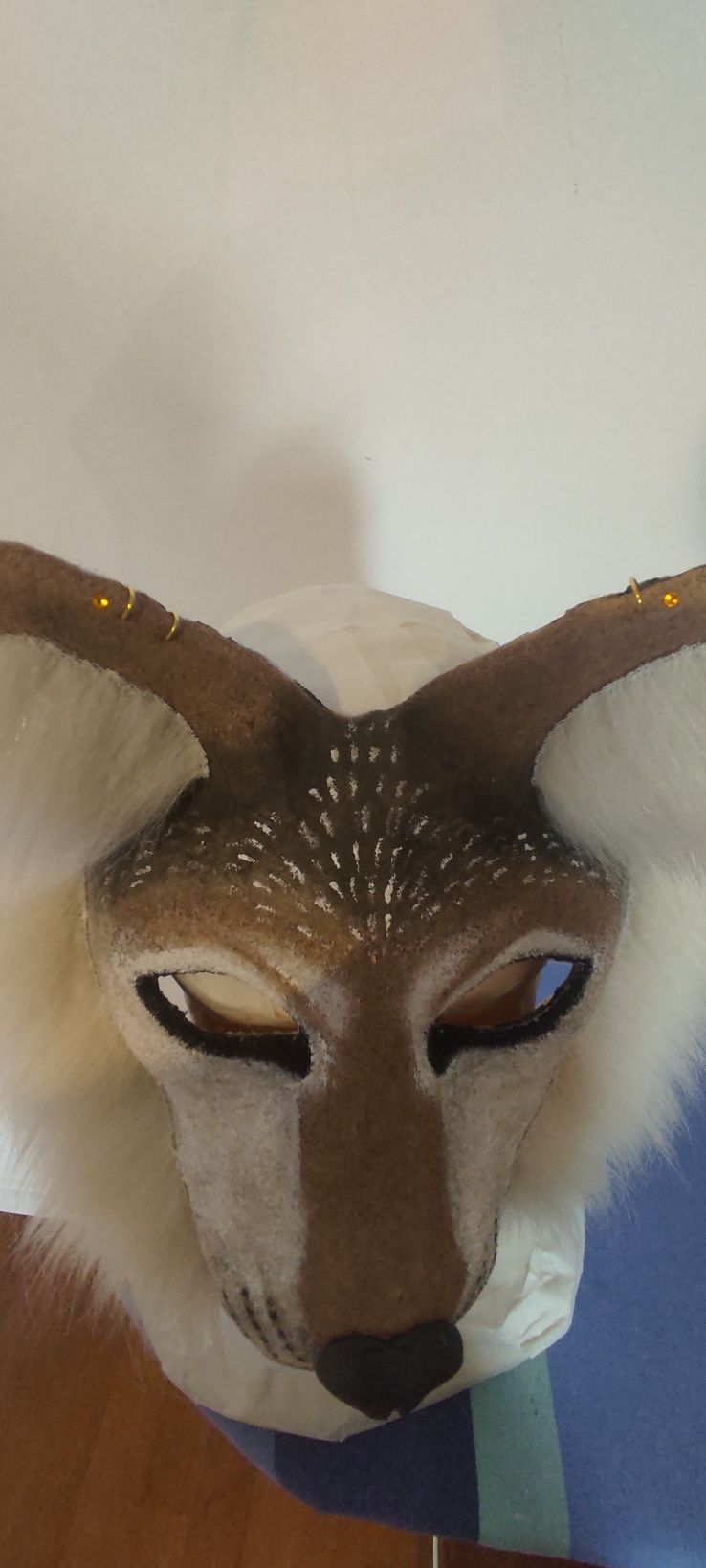 Therian maska mask wilk psowata furry fursuit