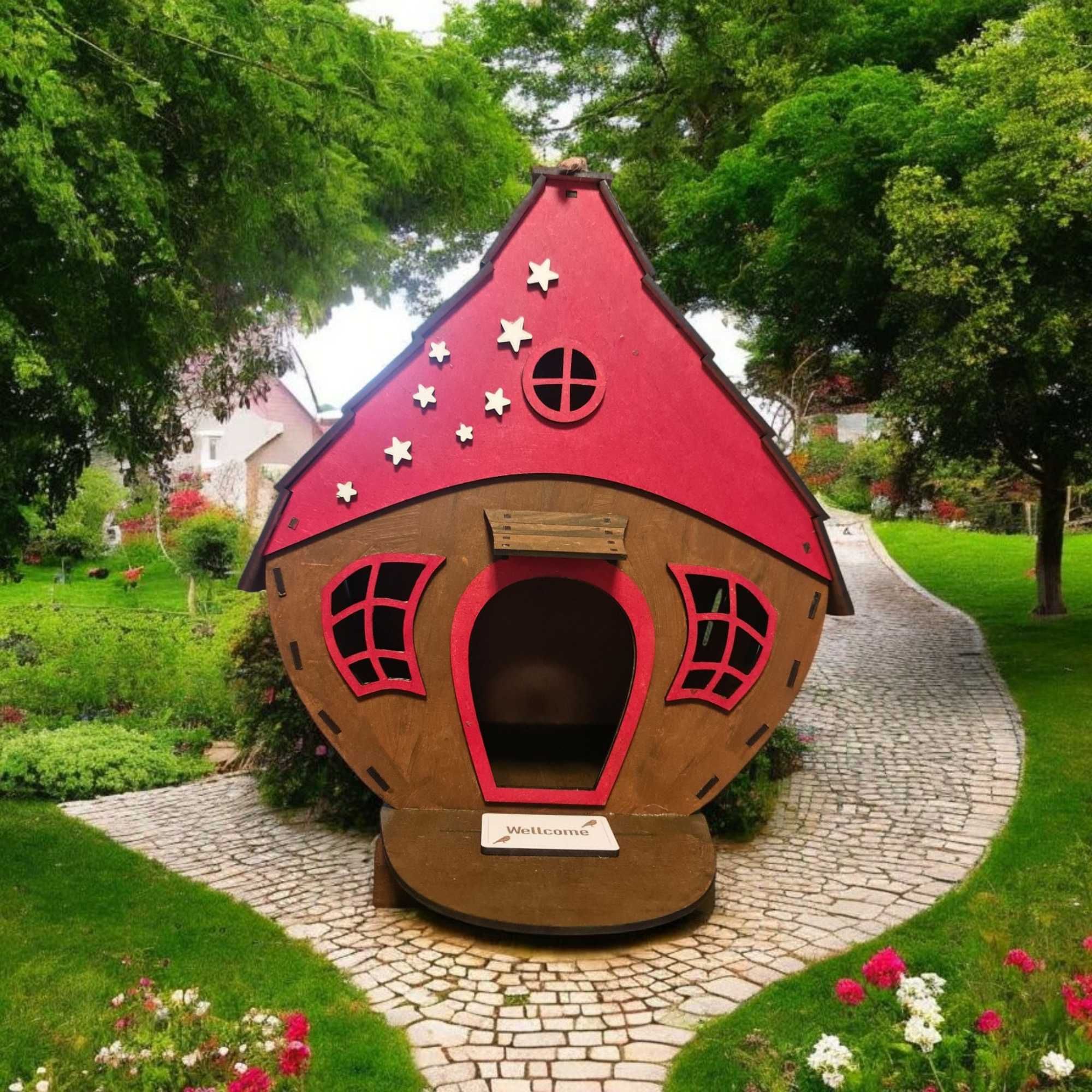 Casinha de pássaros para Jardim