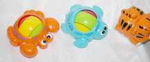 Fisher-Price игрушки погремушки с шариком(3 шт.)